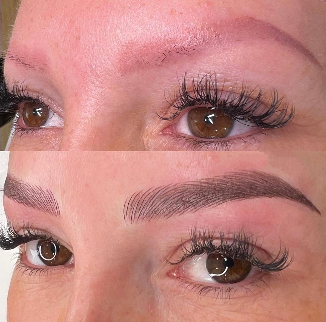 Corrección Cejas Tatuadas